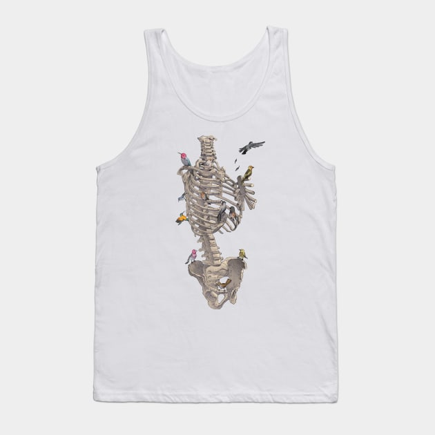 My skeleton Tank Top by Moi Escudero